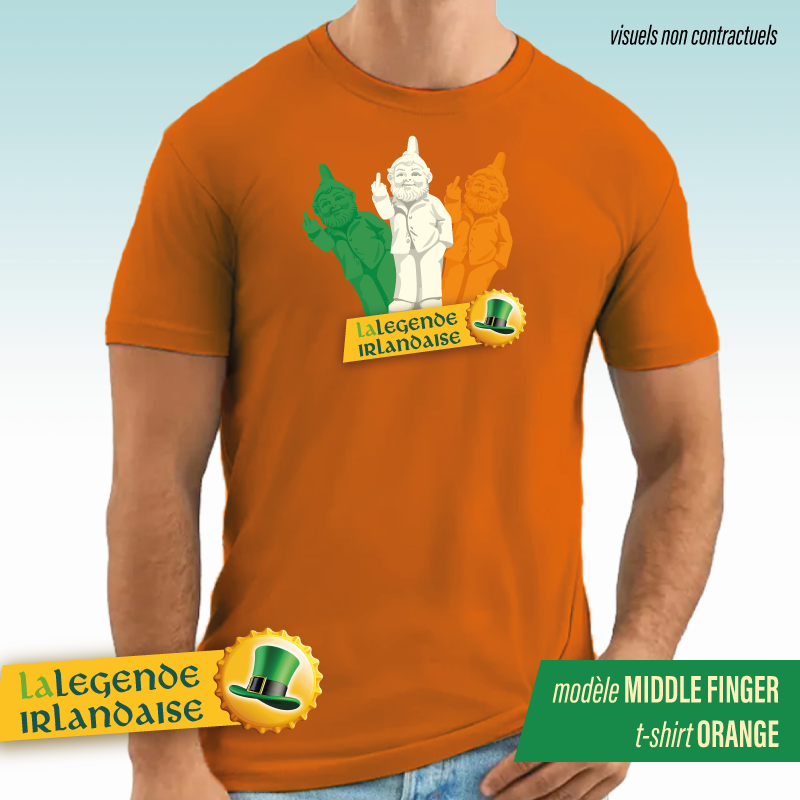 T-Shirt - Middle Finger – Image 5
