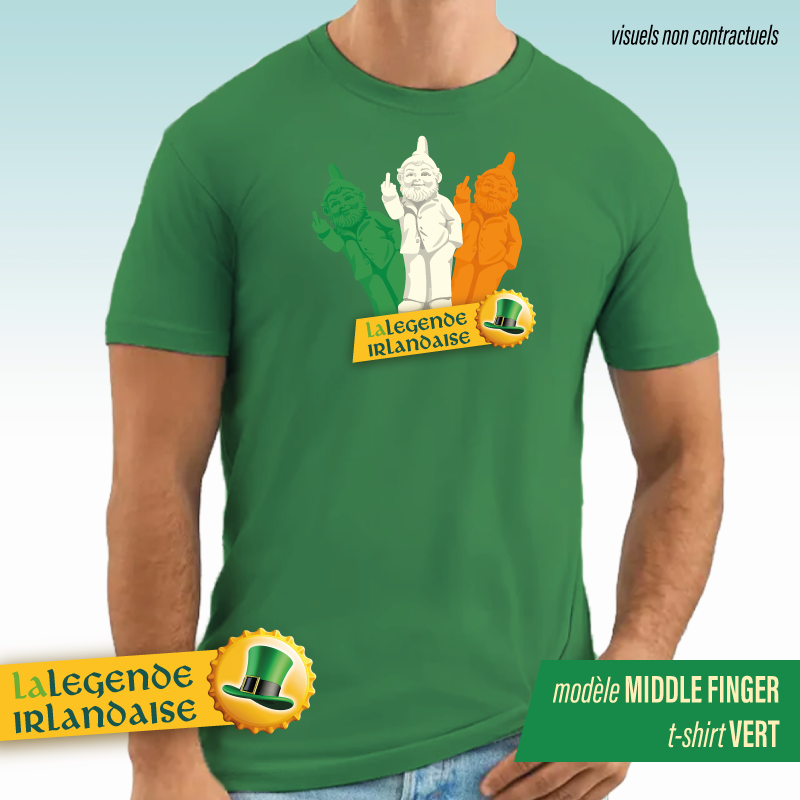 T-Shirt - Middle Finger – Image 3